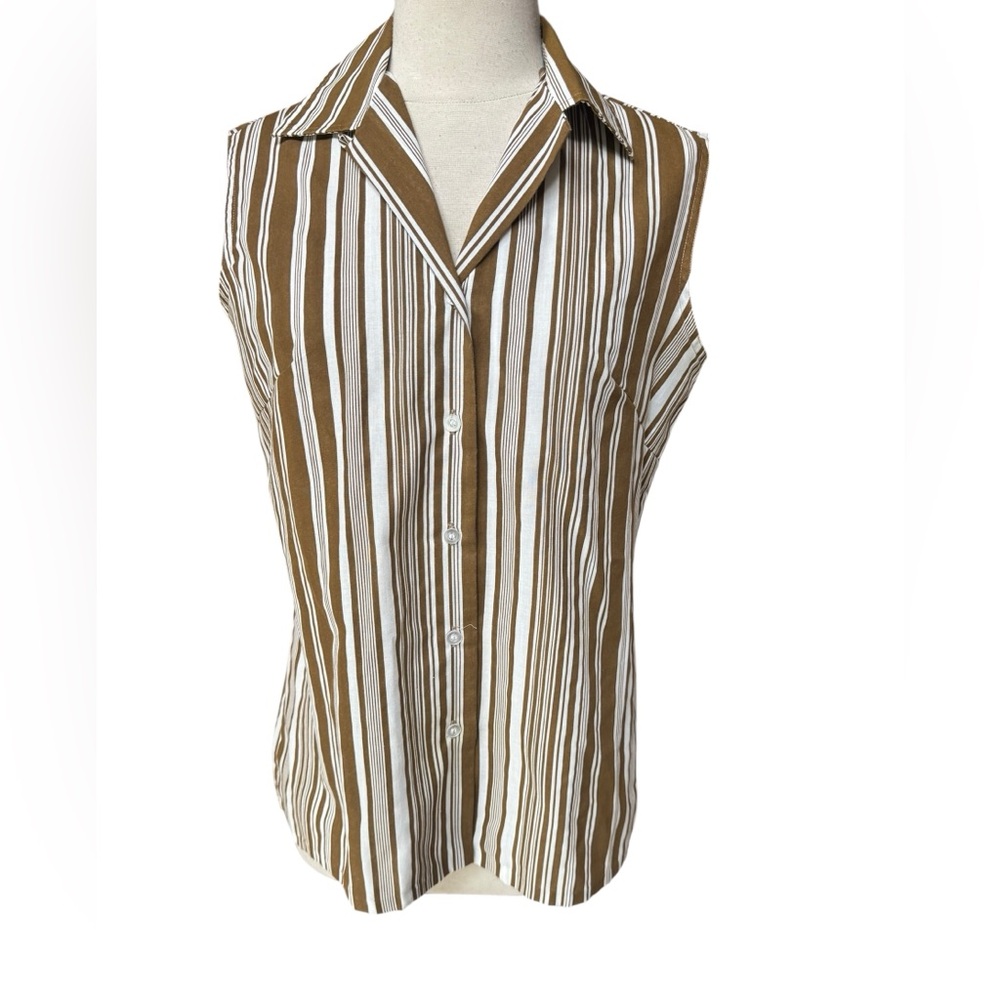 1960s/70s Permanent Pressā Poly/Cotton Front Button Down Classic Shirt
